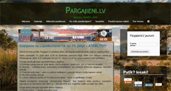 Desktop Screenshot of pargajieni.lv