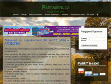 Tablet Screenshot of pargajieni.lv